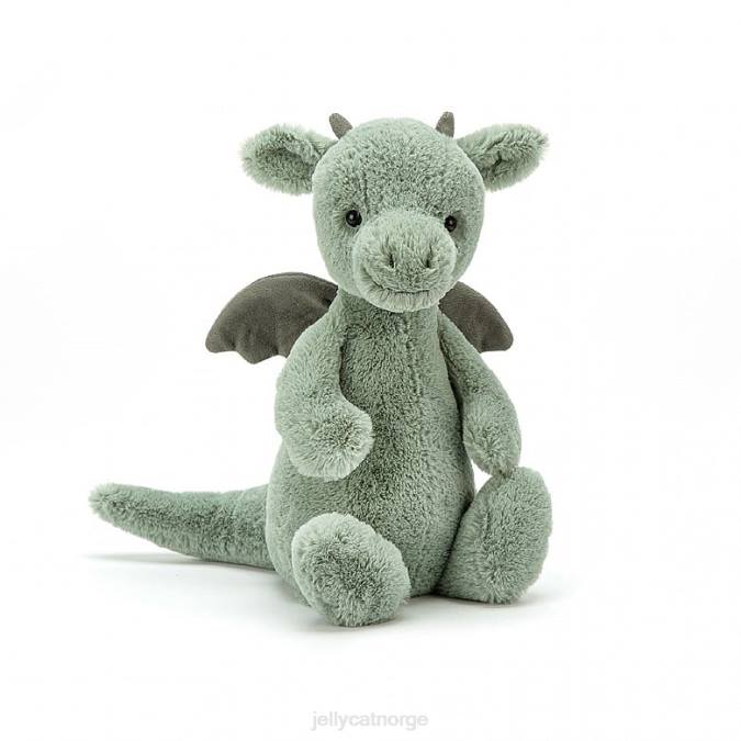 Jellycat blyg dragegrønn leketøy 8RNH318