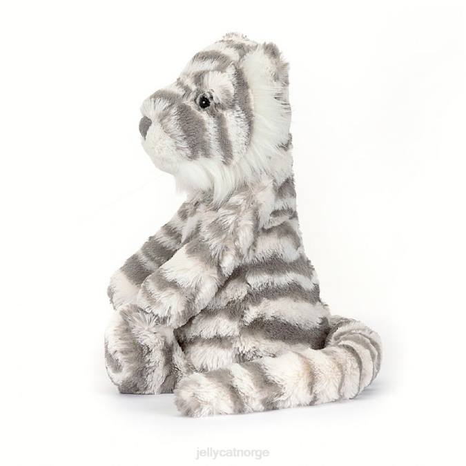 Jellycat blyg snøtiger grå og hvit leketøy 8RNH609