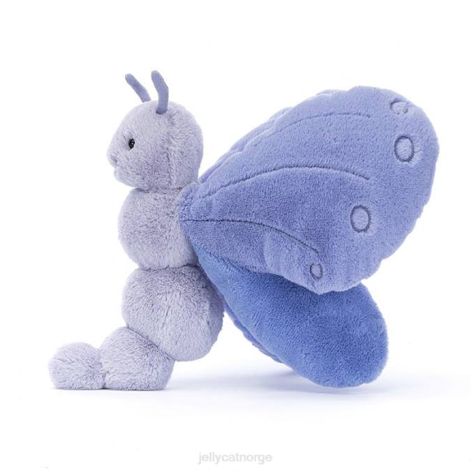 Jellycat bjelle sommerfugl blå leketøy 8RNH235