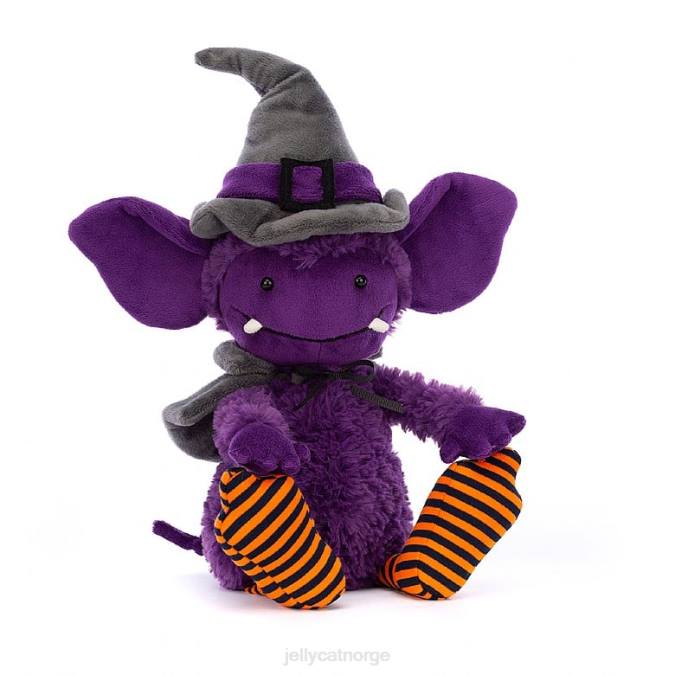 Jellycat nifs greta gremlin lilla leketøy 8RNH380