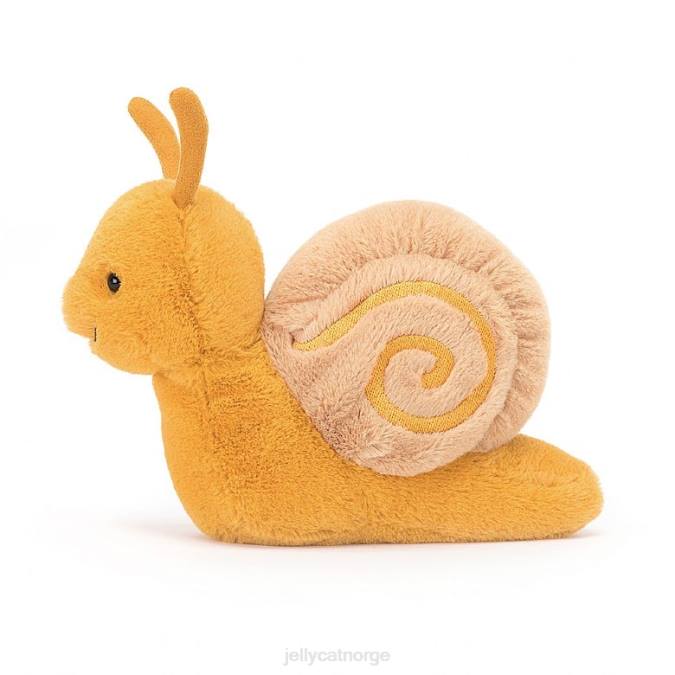 Jellycat sandig snegle gul leketøy 8RNH544