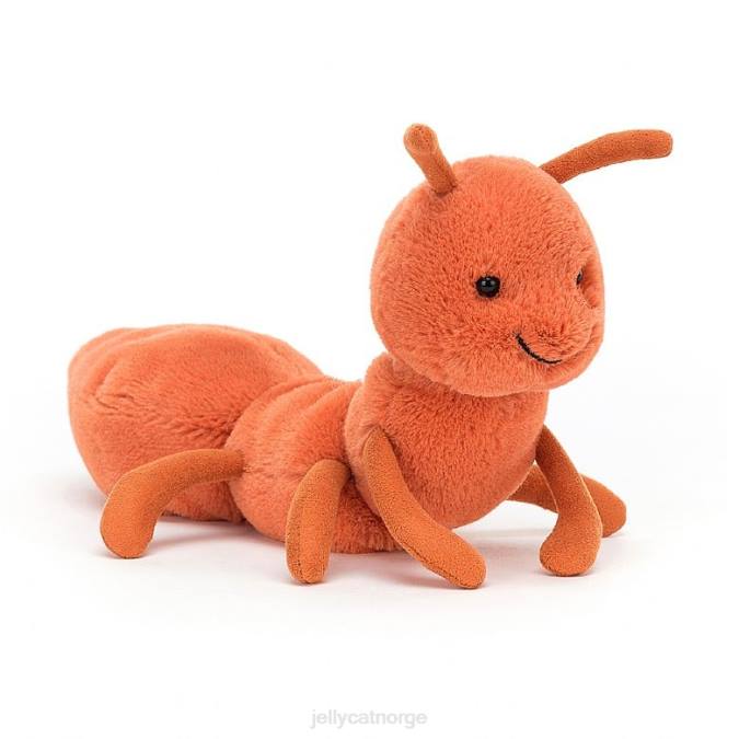 Jellycat wriggidig maur oransje leketøy 8RNH297