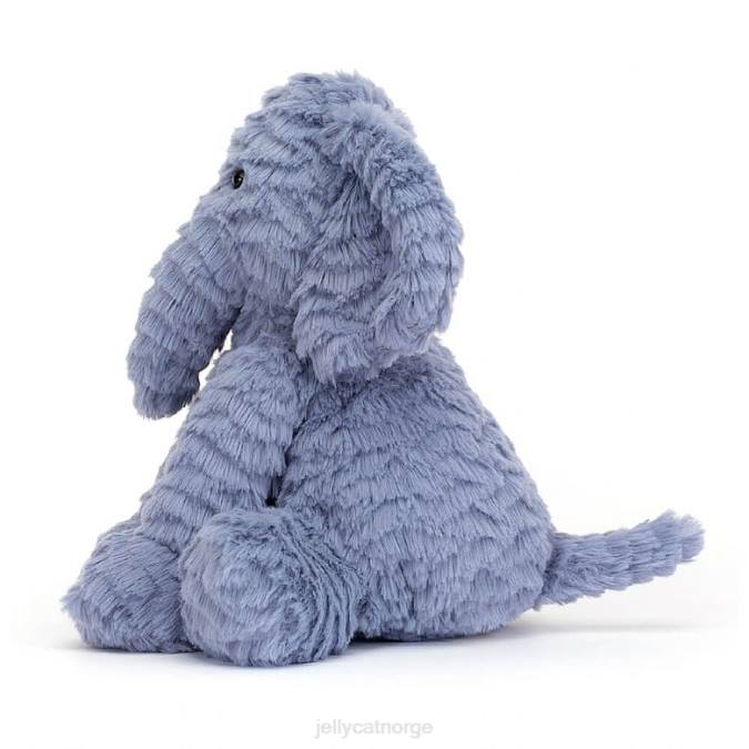 Jellycat fuddlewuddle elefant blå leketøy 8RNH498