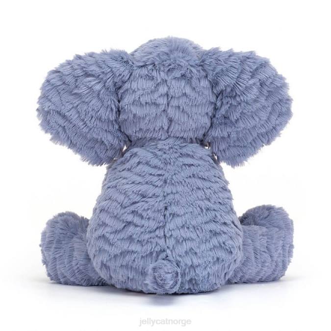 Jellycat fuddlewuddle elefant blå leketøy 8RNH498