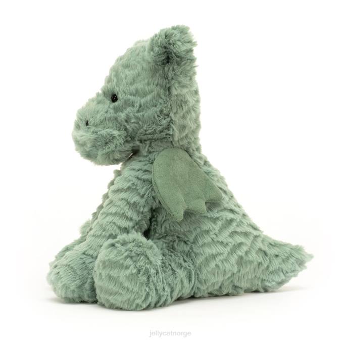 Jellycat fuddlewuddle elefant blå leketøy 8RNH498