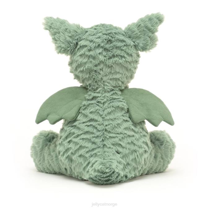 Jellycat fuddlewuddle elefant blå leketøy 8RNH498