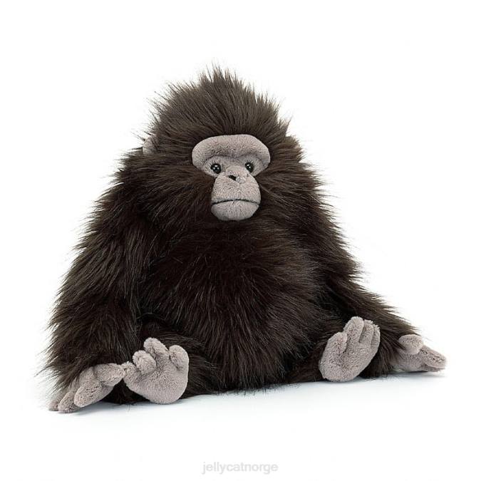 Jellycat gomez gorilla svart leketøy 8RNH507