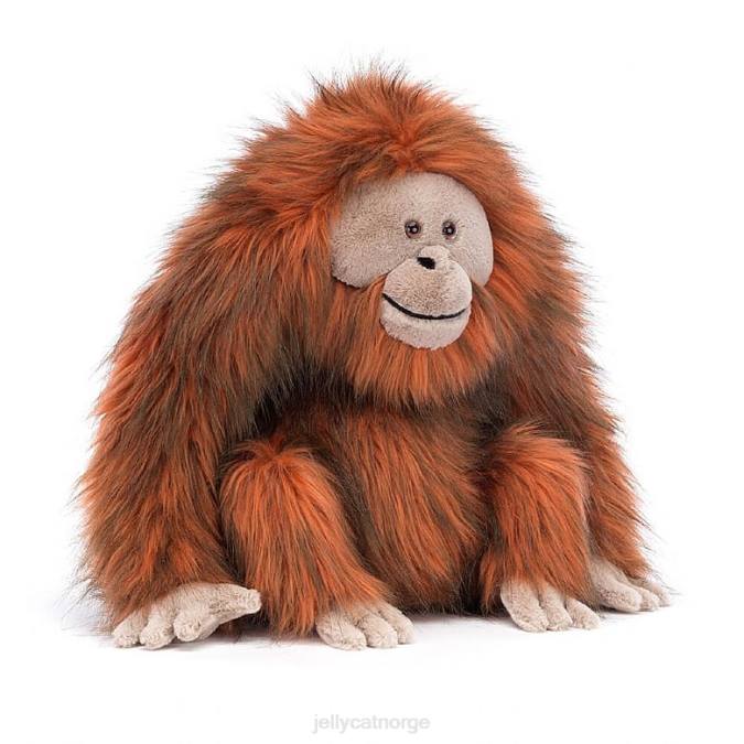 Jellycat oswald orangutang appelsin leketøy 8RNH361