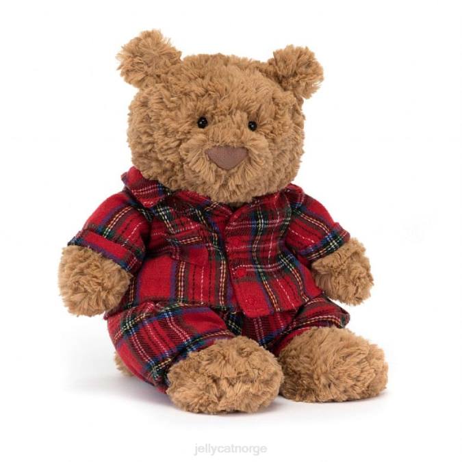 Jellycat bartholomew bear sengetid brun leketøy 8RNH11