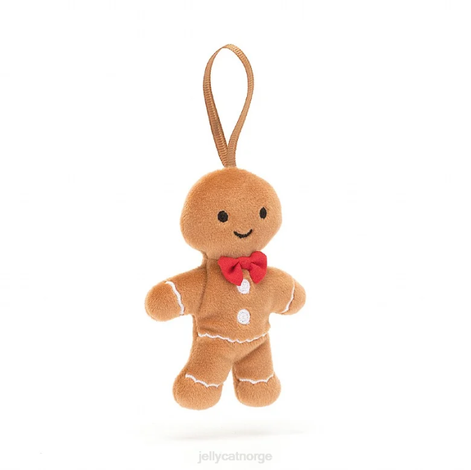 Jellycat festlig dårskap pepperkaker fred beige leketøy 8RNH671