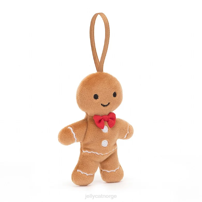 Jellycat festlig dårskap pepperkaker fred beige leketøy 8RNH671