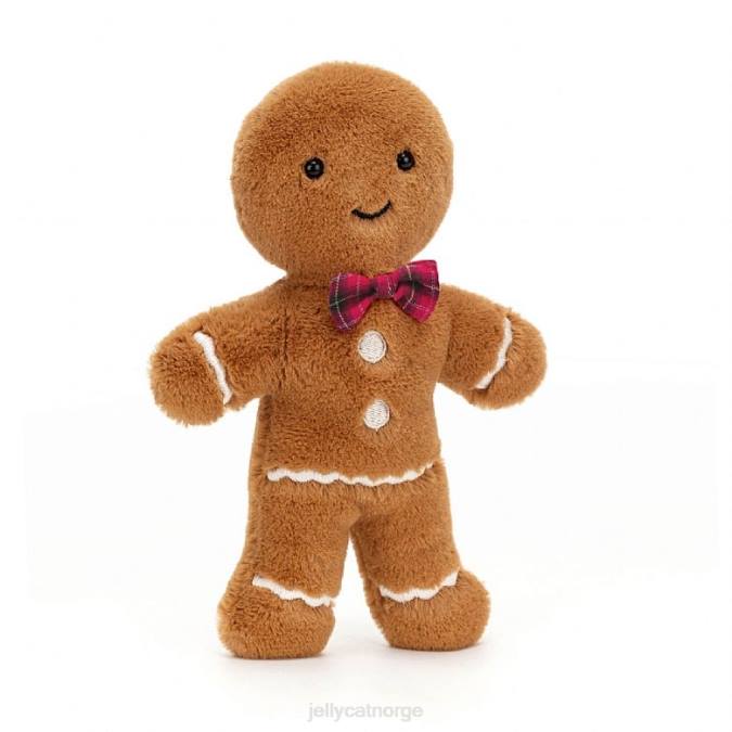 Jellycat jolly pepperkake fred beige leketøy 8RNH14