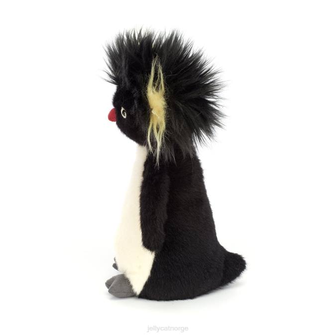 Jellycat ronnie rockhopper penguin black & cream leketøy 8RNH7