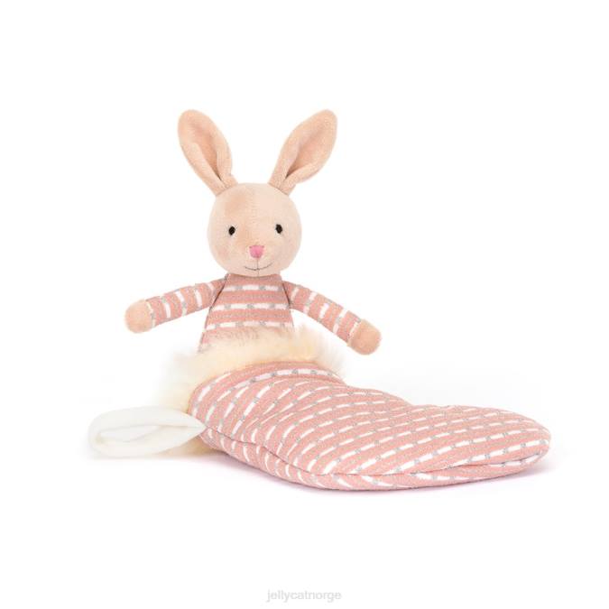 Jellycat shimmer strømpe bunny beige leketøy 8RNH443