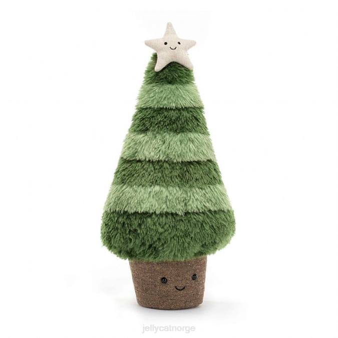 Jellycat underholdende nordisk gran juletre grønn leketøy 8RNH1
