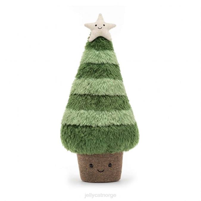 Jellycat underholdende nordisk gran juletre grønn leketøy 8RNH1