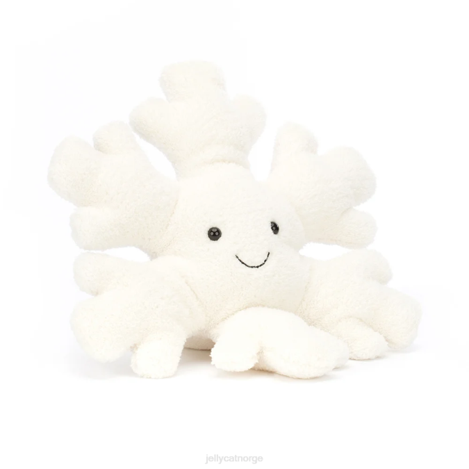 Jellycat underholdende snøfnugg hvit leketøy 8RNH21