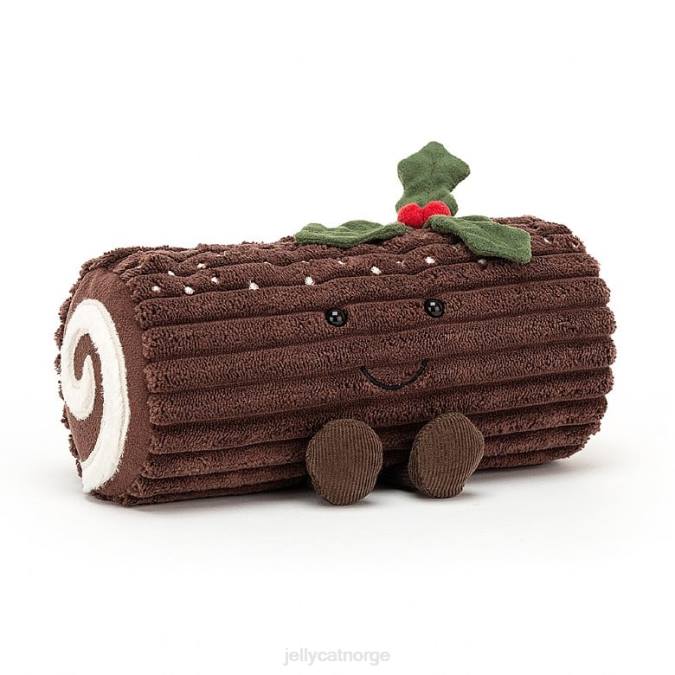 Jellycat underholdende yule log brun leketøy 8RNH38