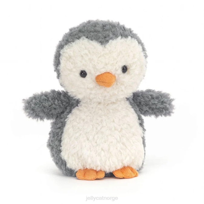 Jellycat wee penguin grå og hvit leketøy 8RNH20