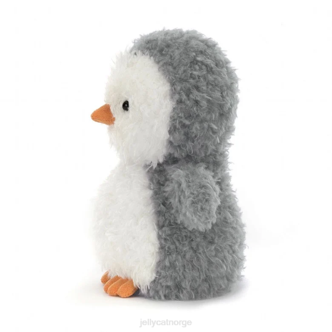 Jellycat wee penguin grå og hvit leketøy 8RNH20