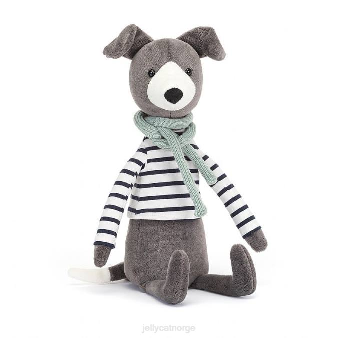 Jellycat beatnik kompis whippit grå leketøy 8RNH117