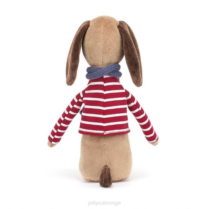 Jellycat beatnik kompis whippit grå leketøy 8RNH117