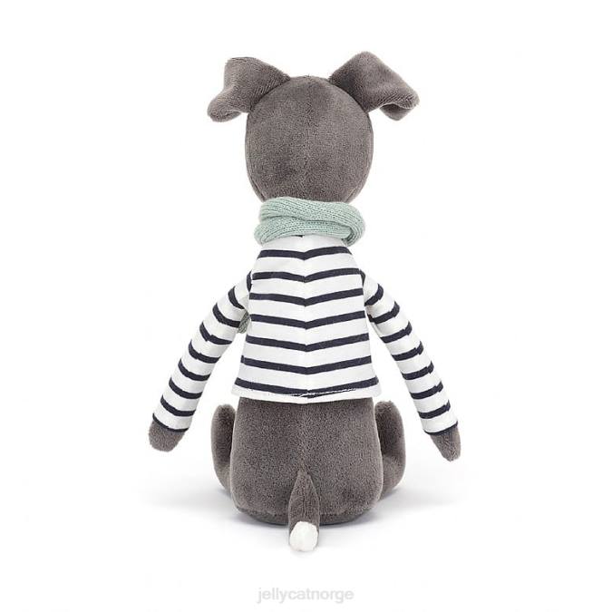 Jellycat beatnik kompis whippit grå leketøy 8RNH117
