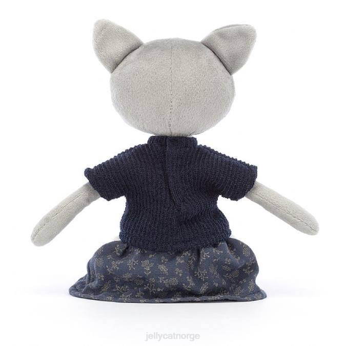 Jellycat coquette cutie cat grå leketøy 8RNH584