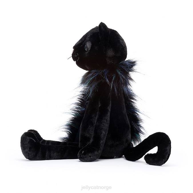 Jellycat glamourama katt svart leketøy 8RNH404