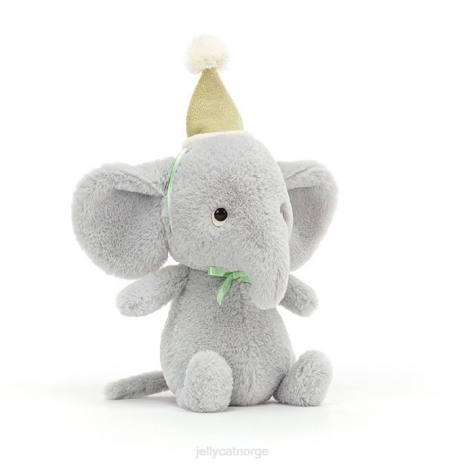 Jellycat jollipop elefant grå leketøy 8RNH276