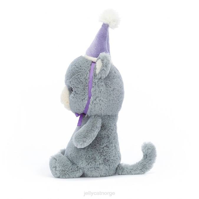 Jellycat jollipop elefant grå leketøy 8RNH276