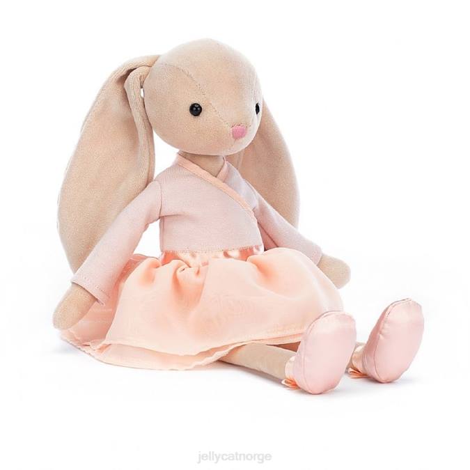 Jellycat lila ballerina bunny beige leketøy 8RNH323
