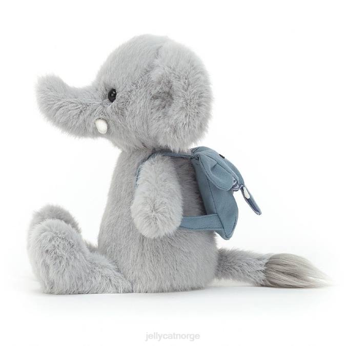 Jellycat ryggsekk elefantgrå leketøy 8RNH618