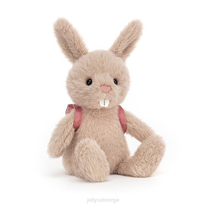 Jellycat ryggsekk kanin rosa leketøy 8RNH410