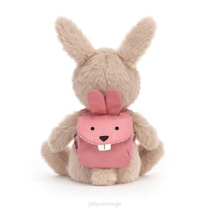 Jellycat ryggsekk kanin rosa leketøy 8RNH410