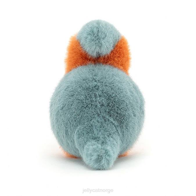 Jellycat birdling kingfisher flerfarget leketøy 8RNH485