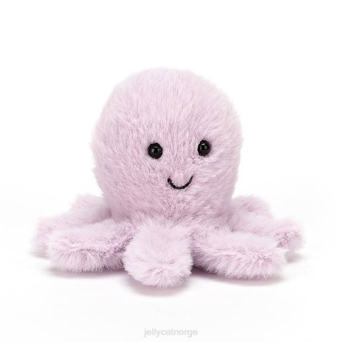 Jellycat fluffy blekksprut lilla leketøy 8RNH623