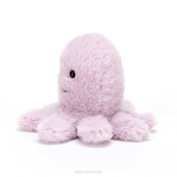 Jellycat fluffy blekksprut lilla leketøy 8RNH623