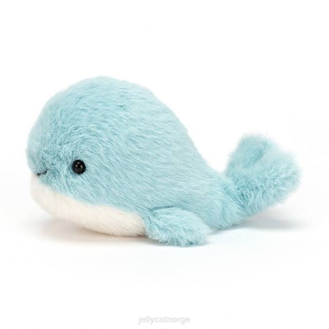 Jellycat fluffy hval blå leketøy 8RNH625