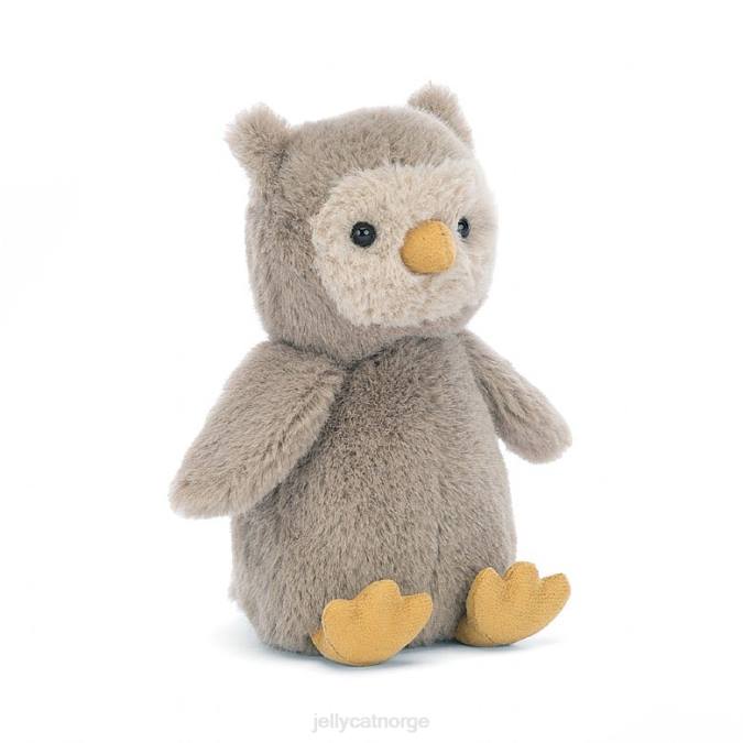 Jellycat nippit ugle grå leketøy 8RNH234