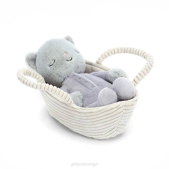 Jellycat rock-a-bye kattunge grå leketøy 8RNH407