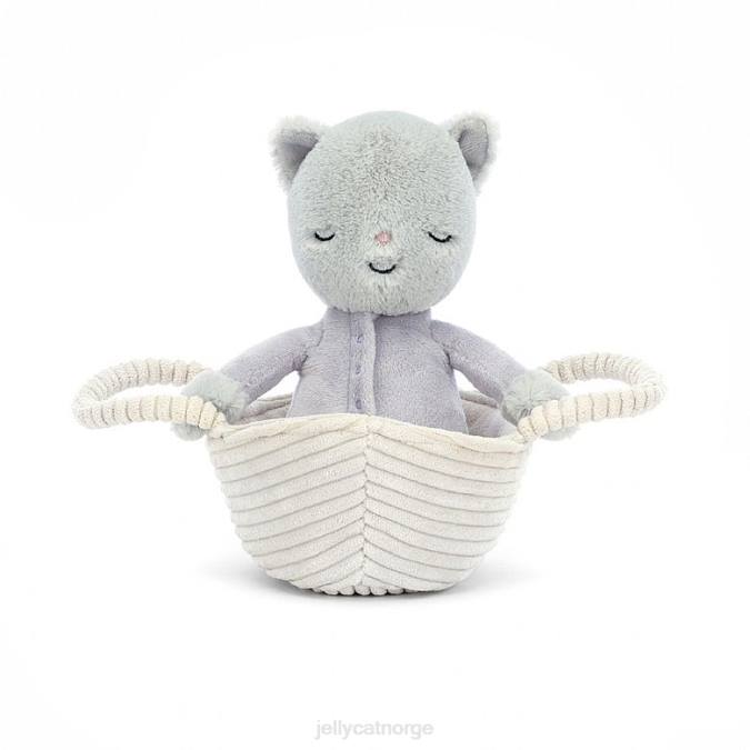 Jellycat rock-a-bye kattunge grå leketøy 8RNH407