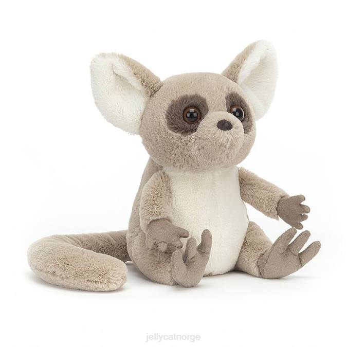 Jellycat bruce bush babygrå leketøy 8RNH253