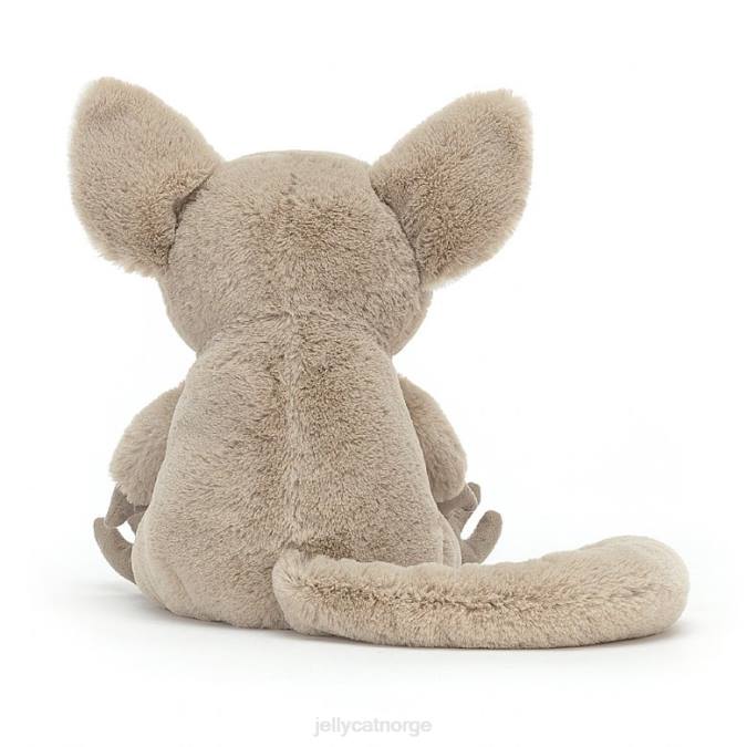 Jellycat bruce bush babygrå leketøy 8RNH253