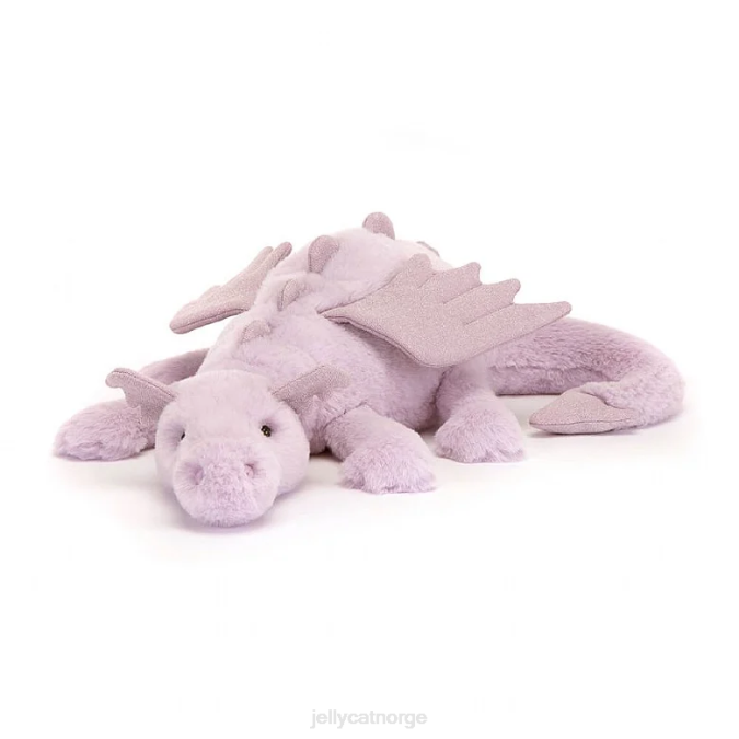 Jellycat lavendel drage syrin leketøy 8RNH41