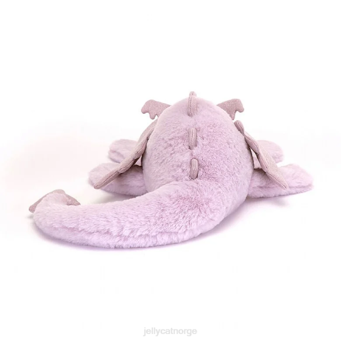 Jellycat lavendel drage syrin leketøy 8RNH41