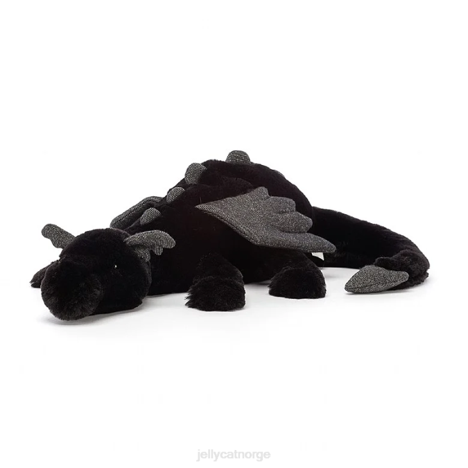 Jellycat onyx drage svart leketøy 8RNH543