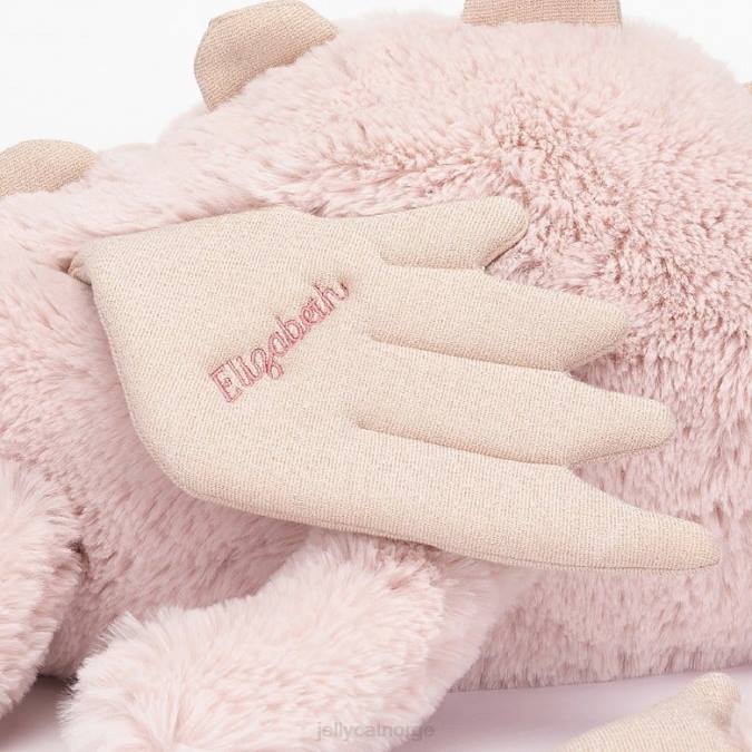 Jellycat personlig rosa drage enorm rosa leketøy 8RNH523