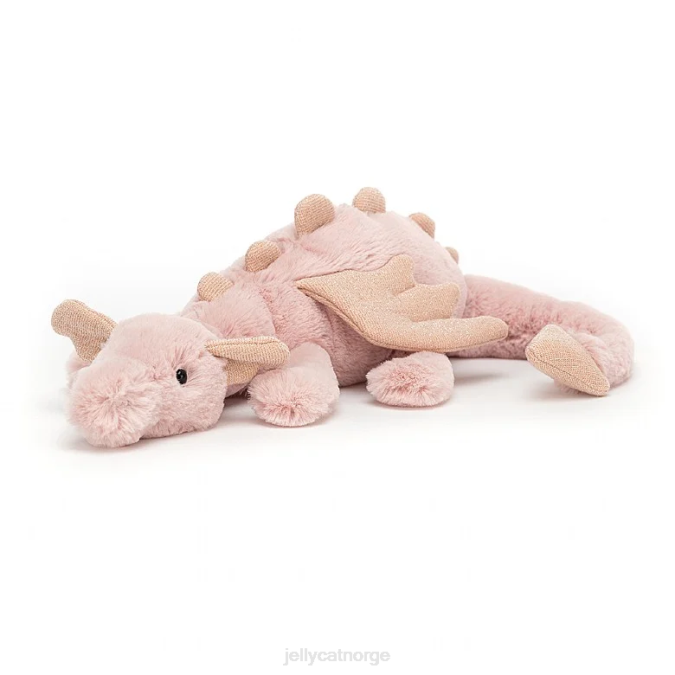 Jellycat rosa drage leketøy 8RNH106