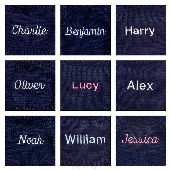 Jellycat bashful fudge-kanin med personlig marineblå gensersjokolade leketøy 8RNH522